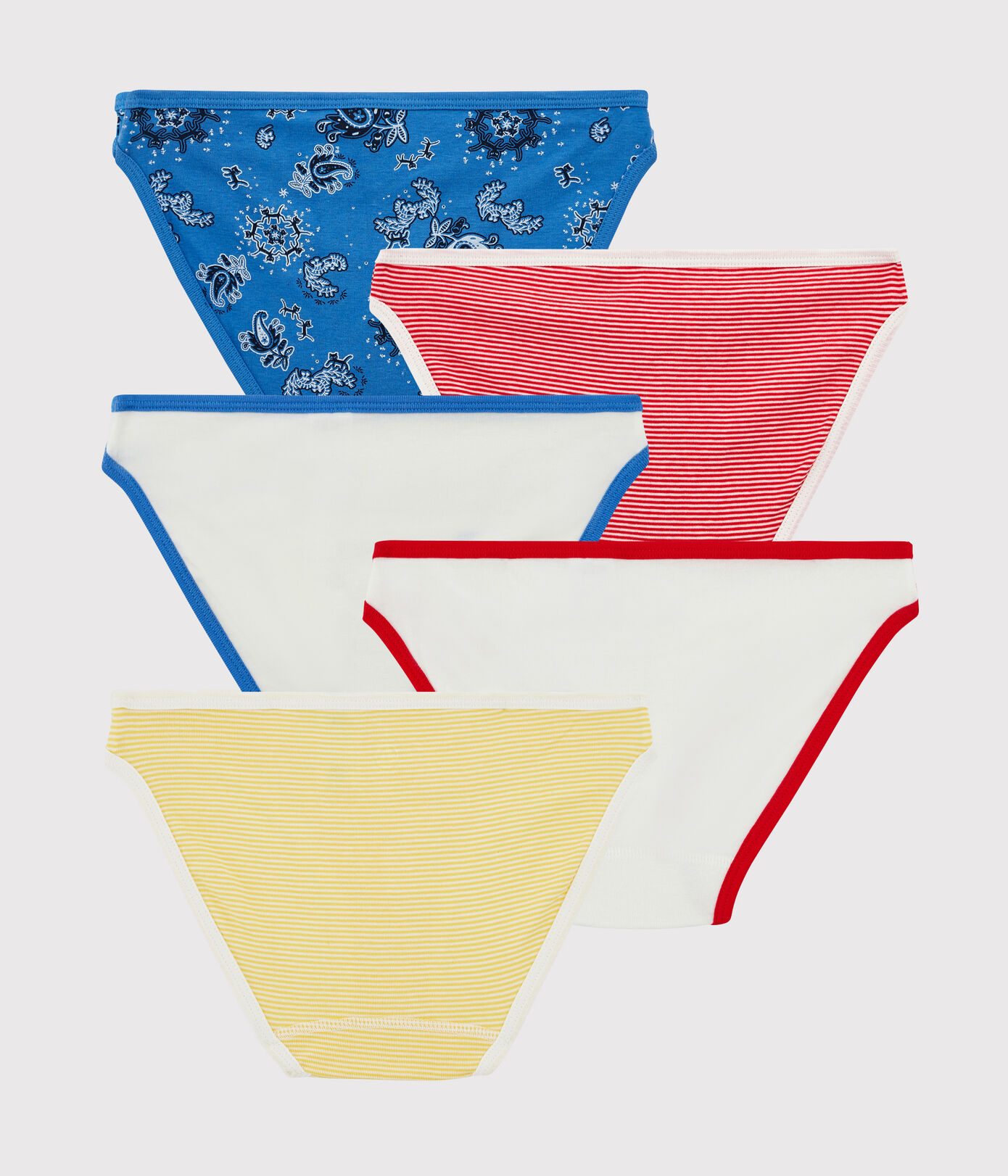 Lot 5 culottes en coton BIO Femme