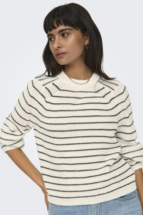 Only beige dames trui