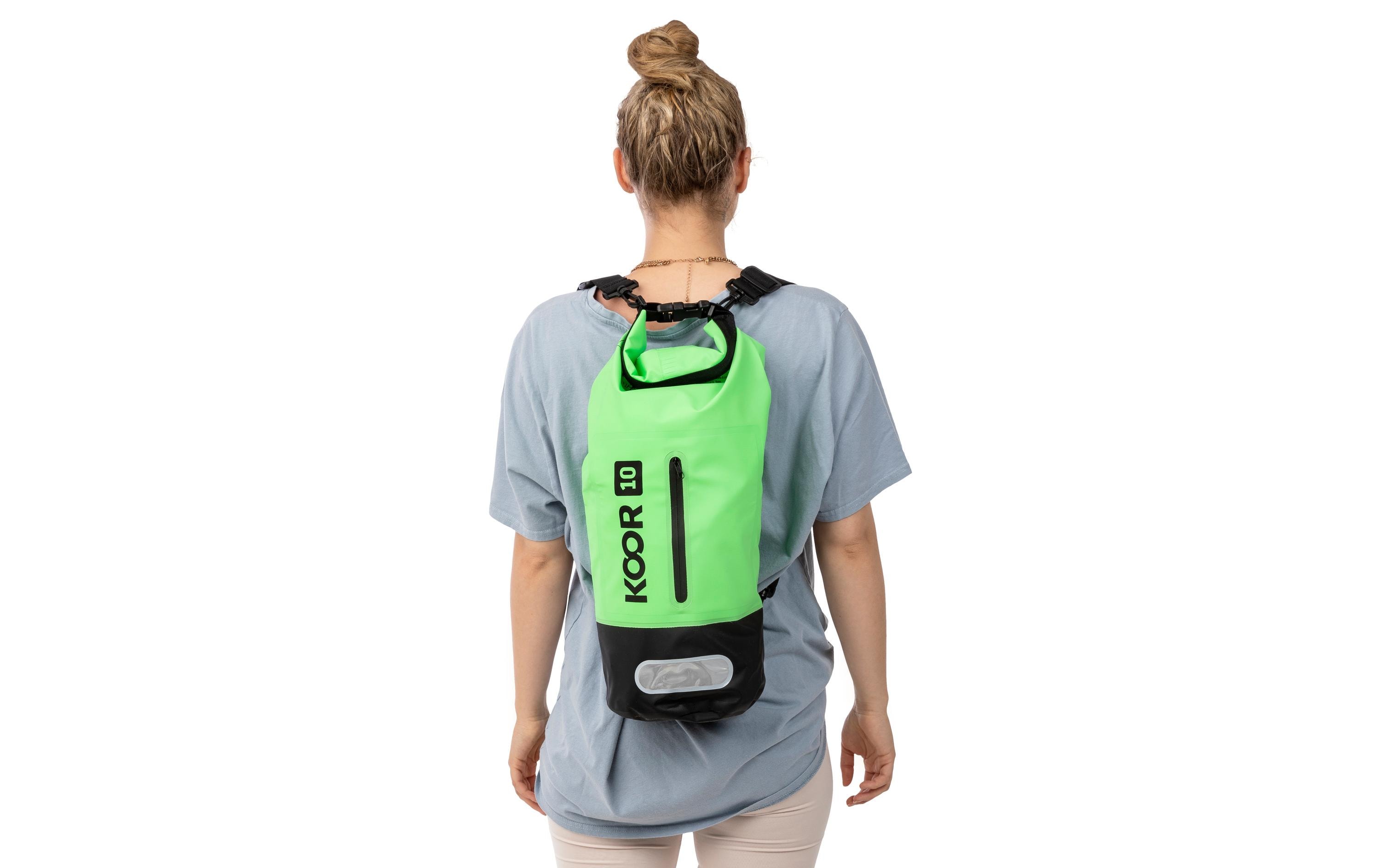 Dry Bag Toore Grün 10 lWasserdichter Schwimmsack