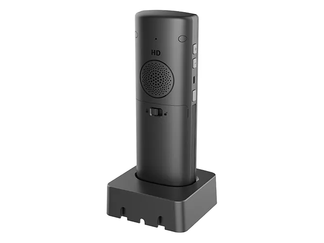 Grandstream WP825 - Trådløs VoIP-telefon - med Bluetooth interface - IEEE 802.11a/b/g/n/ac (Wi-Fi) - 3-vejs opkaldskapacitet - SIP, RTCP, RTP, SRTP - 2 linier