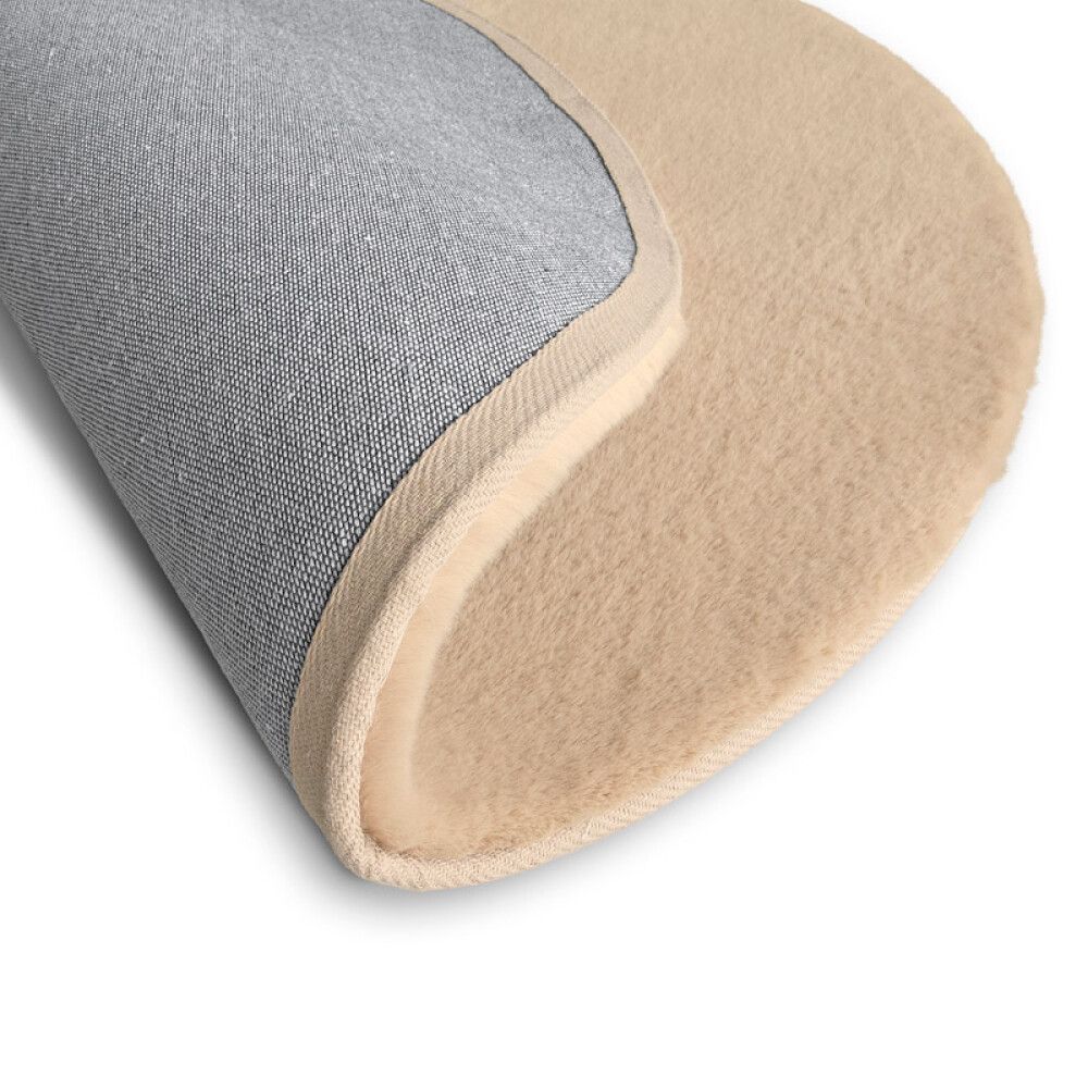 GULVTEPPE SUPERSOFTØ130CM SAND