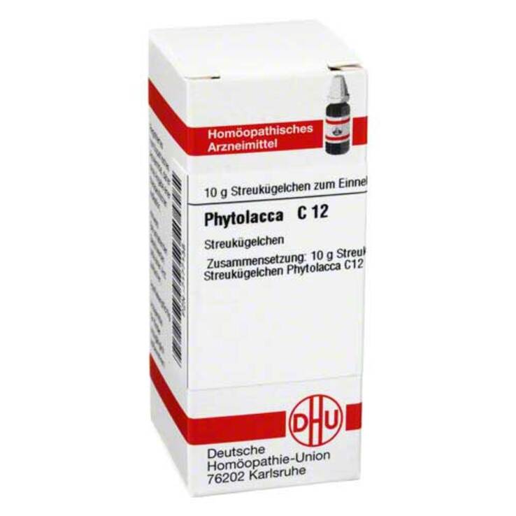 DHU Phytolacca C 12 Globuli, 10 g