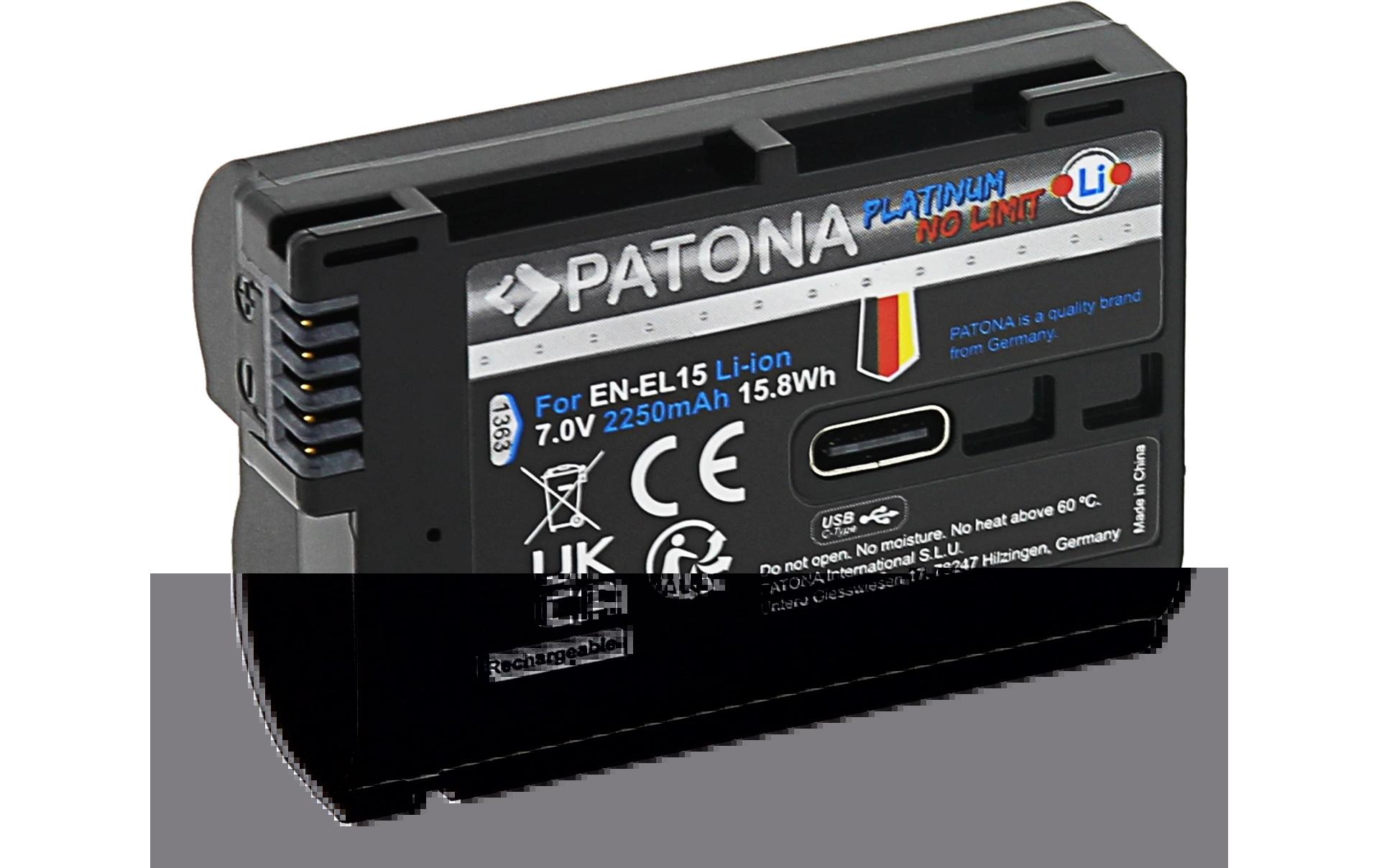 Platinum Akku für Nikon 1 V1Platinum Batteriesatz für Nikon