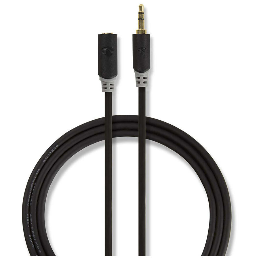 NEDIS Rallonge Audio Stéréo Jack 3.5 mm - 2 mètres