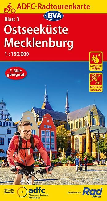 ADFC - 3 OSTSEEKUSTE MECKLENBURG 1 150 000