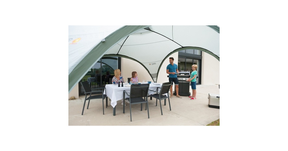 ColemanCO Pavillon Event Shelter    4,5m x 4,5m paviljoen  (Lichtgrijs/grijs)