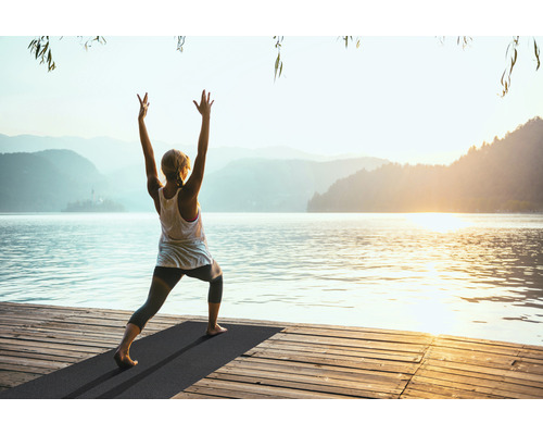 Antislipmat, fitnessmat, yogamat, antraciet, 60x180 cm