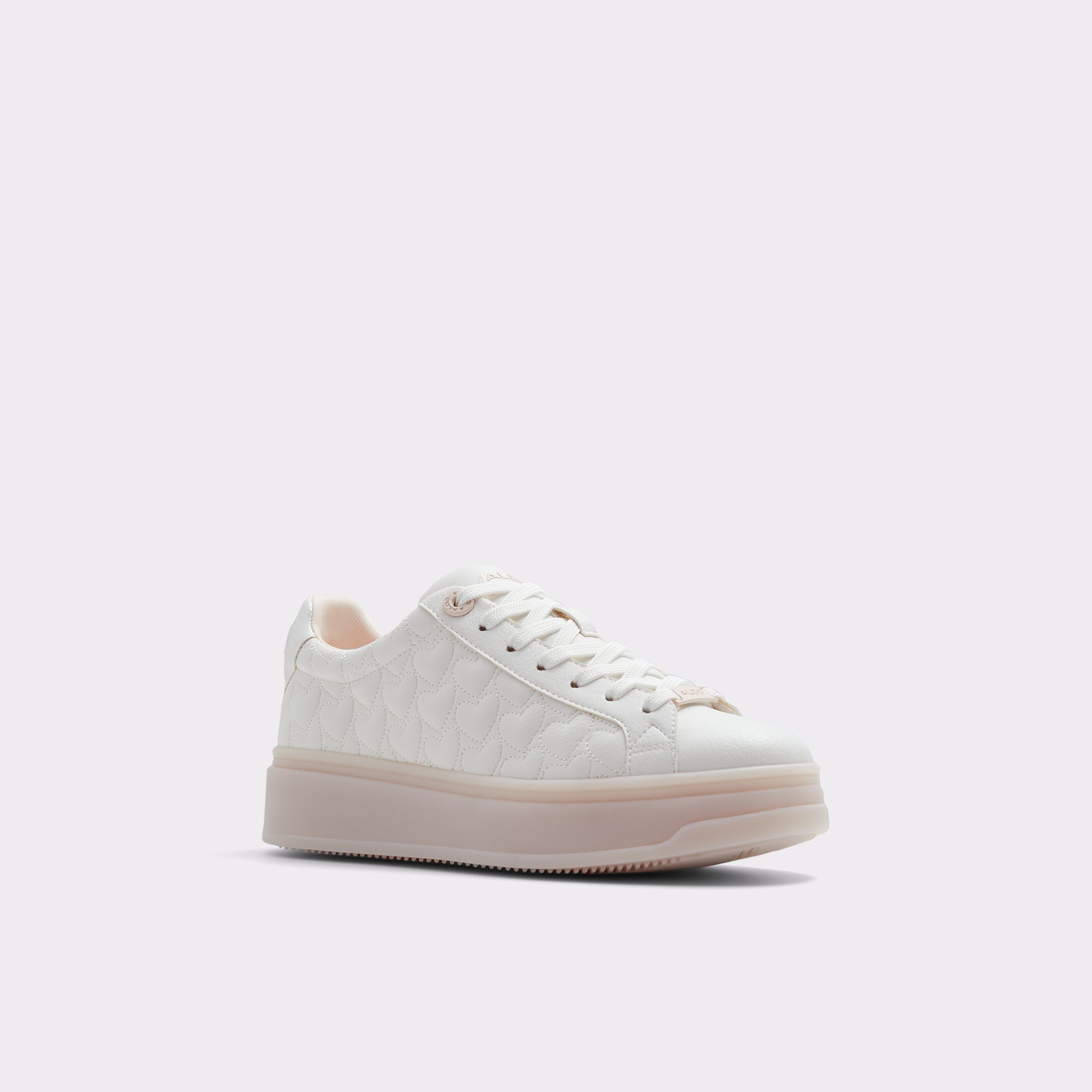 Pufflove Pink Women Low top sneakers