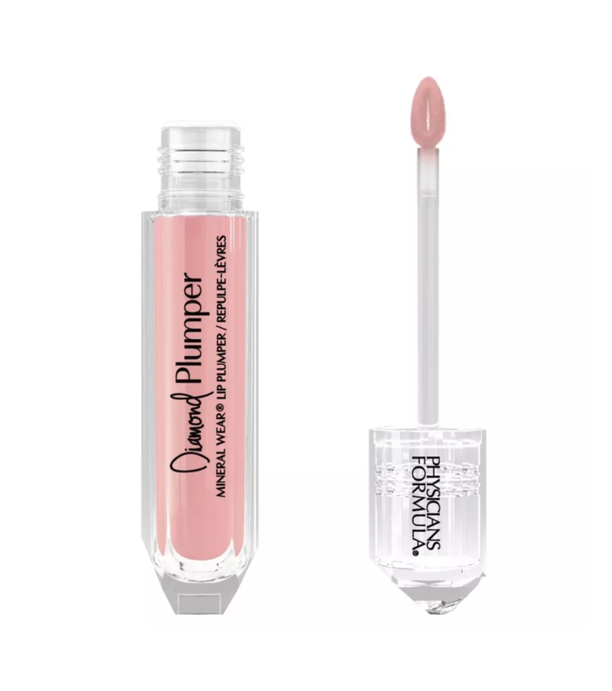 Physicians Formula - *Diamond Wear* - Lip Gloss Diamond Plumper - Light Pink Princess Cut