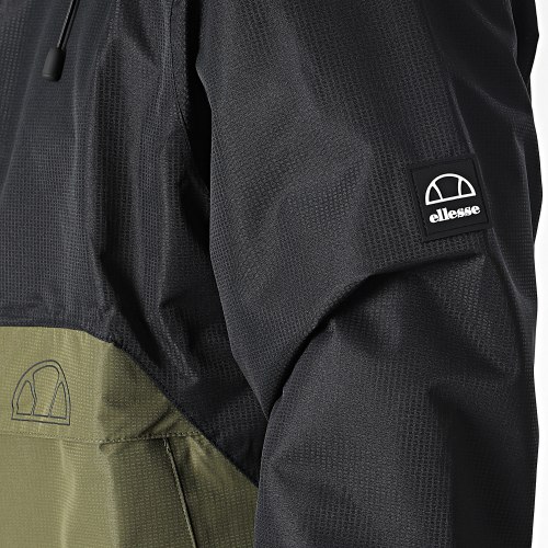Veste Outdoor Capuche Atonia SHQ17025 Noir Vert Kaki