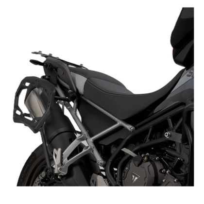 Valise SW-MOTECH AERO ABS AVEC SUPPORT (2 x 25 Litres) - Noir