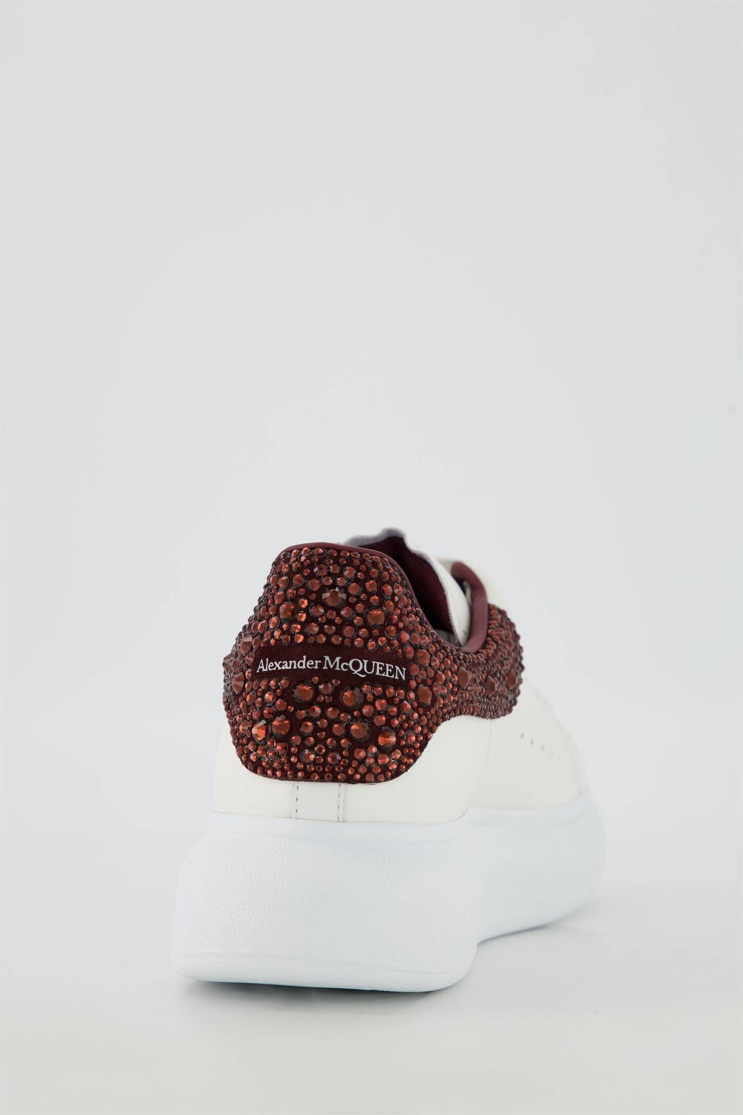 Alexander McQueen| Damen Sneaker BIG SOLE CRYSTAL aus Leder