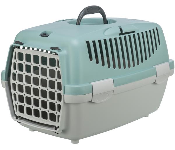 Trixie Transportbox Capri 1, grau/hellblau,