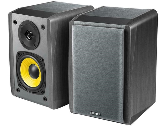 EDIFIER - Enceinte amplifiée 2.0 R101-wood-compacte-enceinte-bluetooth-pour-bibliotheque