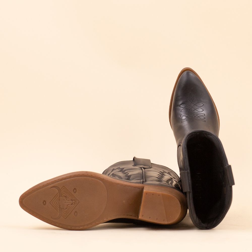 La Pintura cowboyboots Varsy zwart