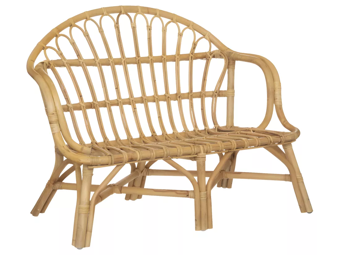 Banc pour Enfant en Rotin L 79 x H 61 cm