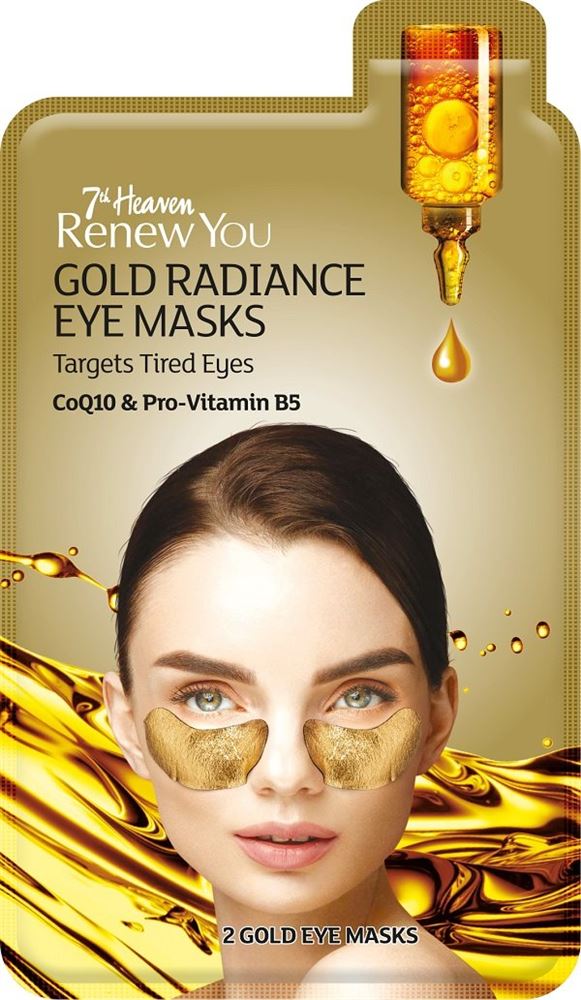 7th Heaven Eye Mask<br>1 Paar, Renew You Gold Radiance