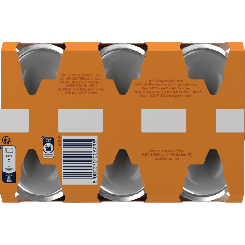 S. Pellegrino Aranciata 6-pack