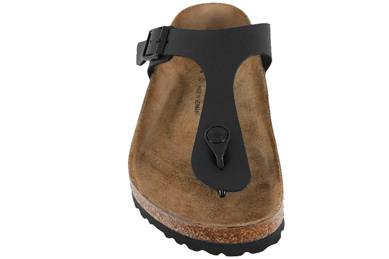 BRIKENSTOCK GIZEH BLACK TÅREM SANDAL