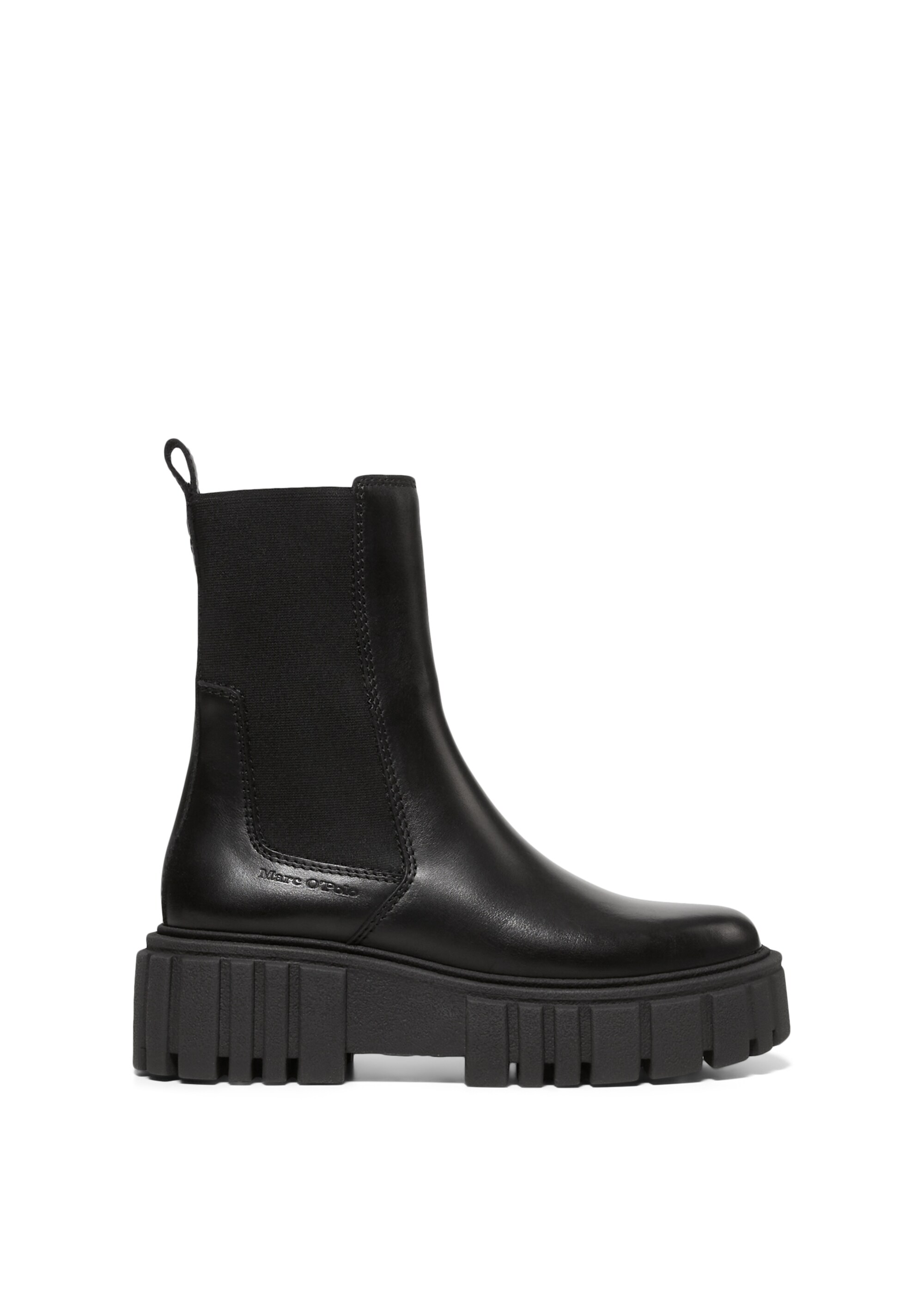 Chelsea-Boot mit hohem elastischem Einsatz