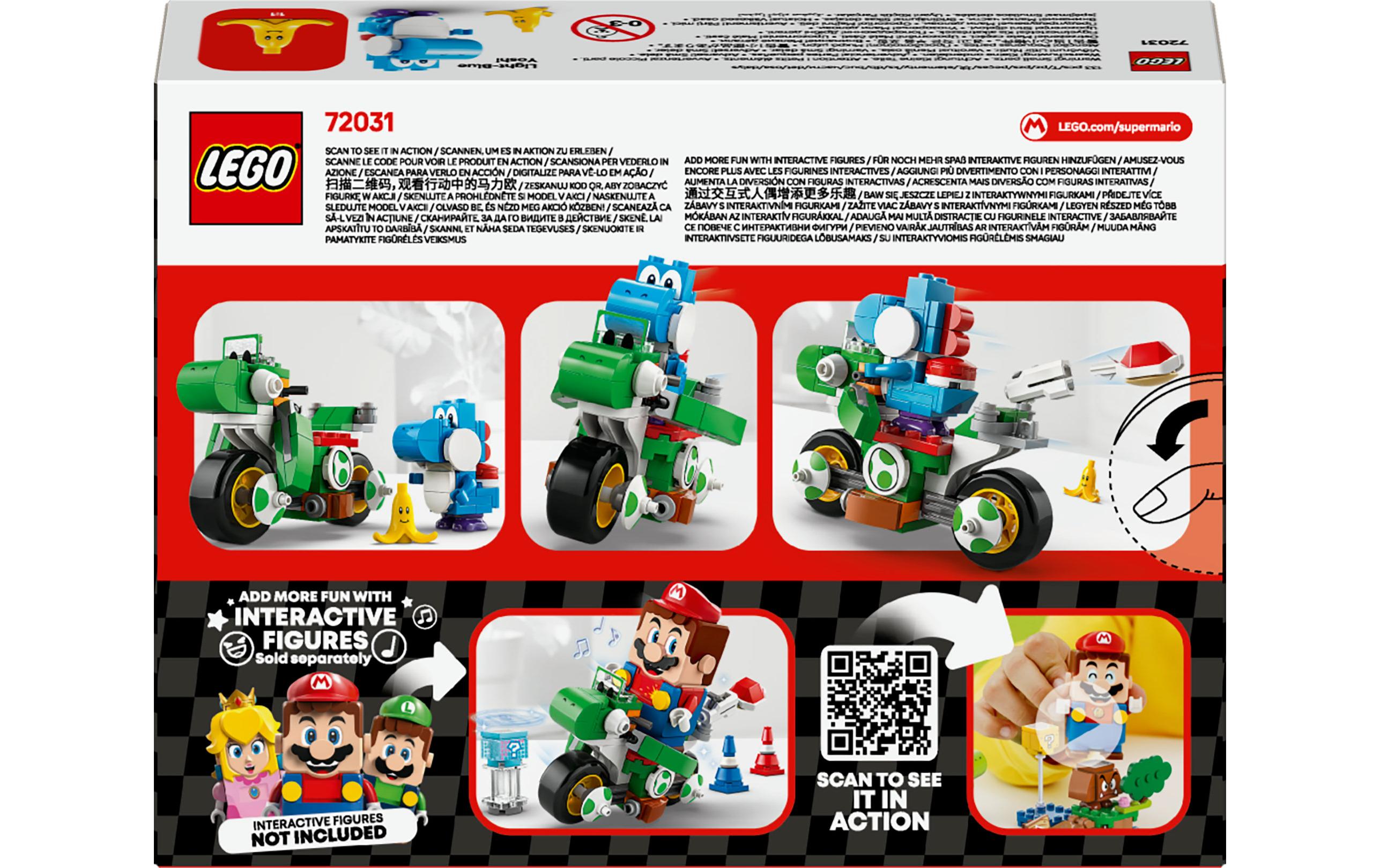 Super Mario Mario Kart – Yoshi-Bike 72031Kreatives Spielset