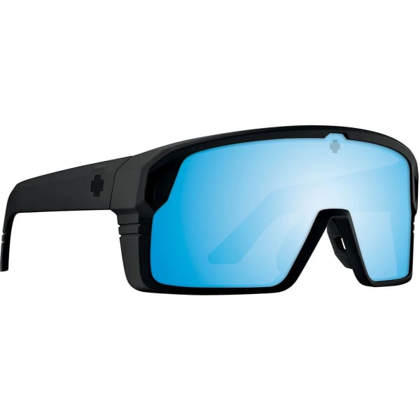 Lunette de soleil lifestyle SPY MONOLITH MATTE BLACK HAPPY BOOST POLAR ICE BLUE MIRROR