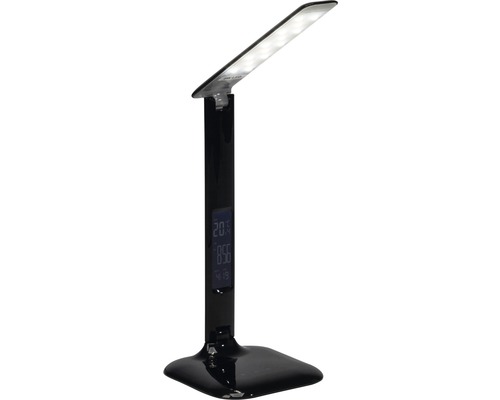 LED-kantoorlamp, dimbaar, 5W, 200 lm, 2800-6500 KH, 55 cm, Glenn, zwart
