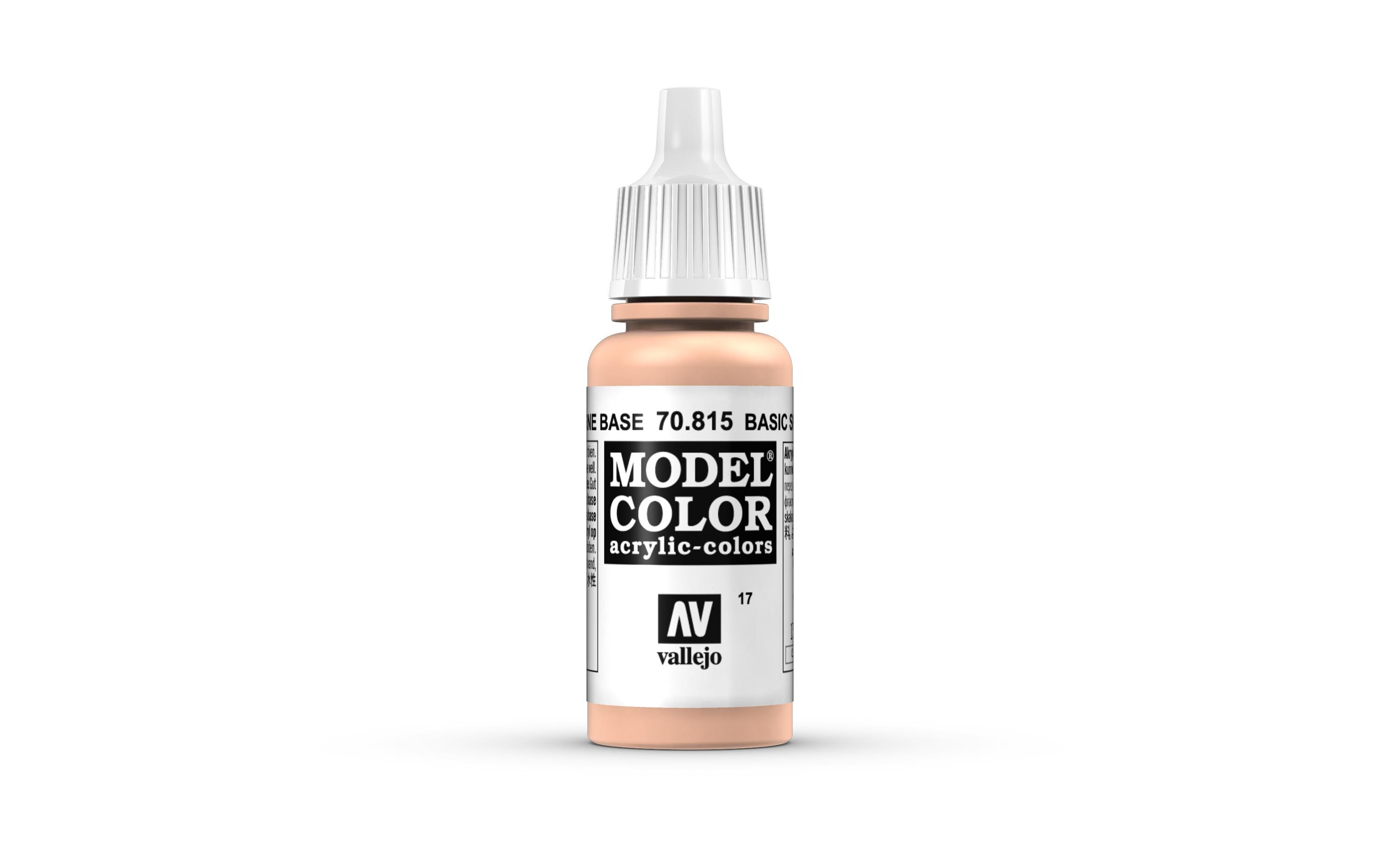 Acrylfarbe Matt, Basic Hautton 17 mlModel Color Basic Skintone