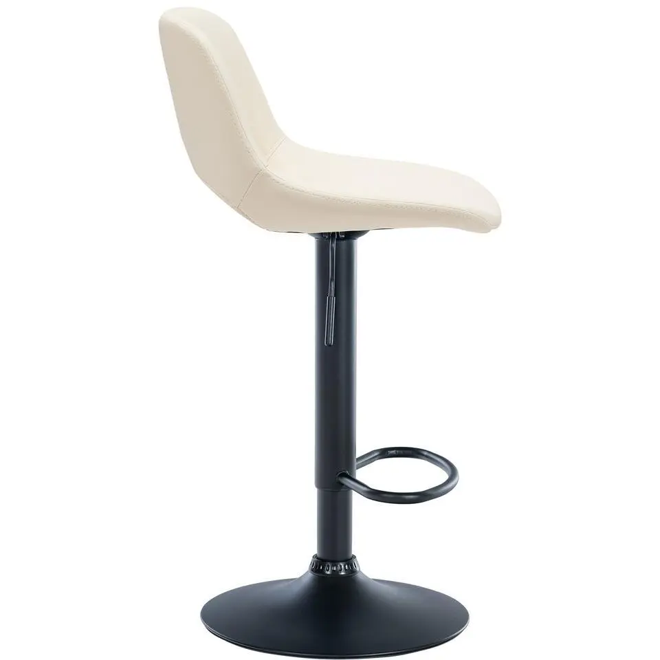 CLP Barkruk Camden Kunstleer - creme