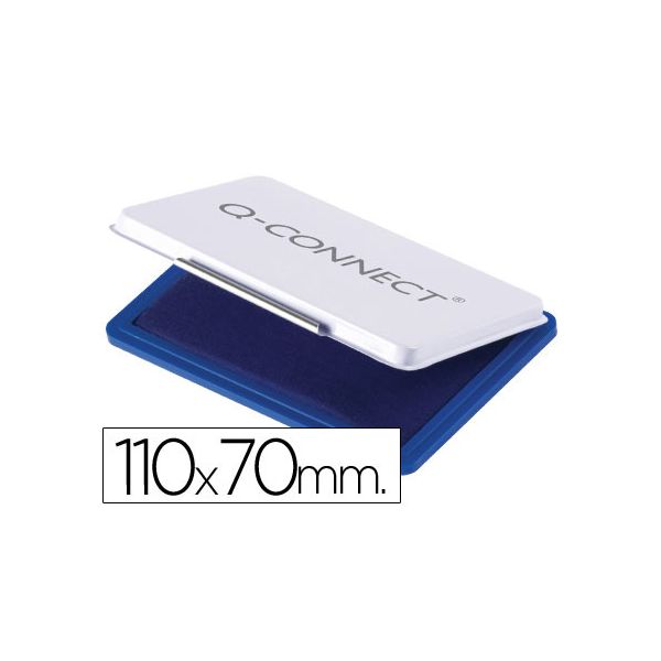 Q-Connect Almofada n2 110x70mm Azul - KF25209