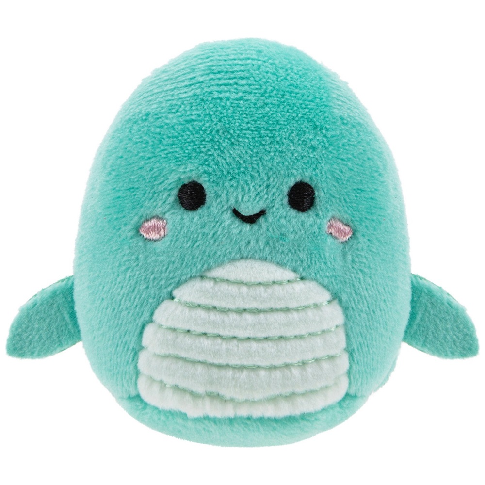 Squishville von Original Squishmallows, 5 cm, 4er-Pack – Prähistorisches Team Plüschtiere