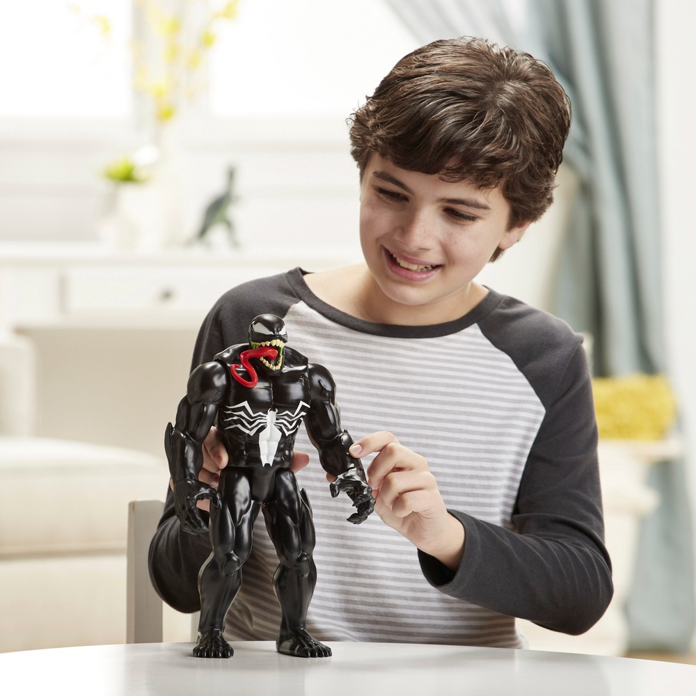 Venom Marvel Spider-Man Maximum Venom Titan Hero Actionfigur
