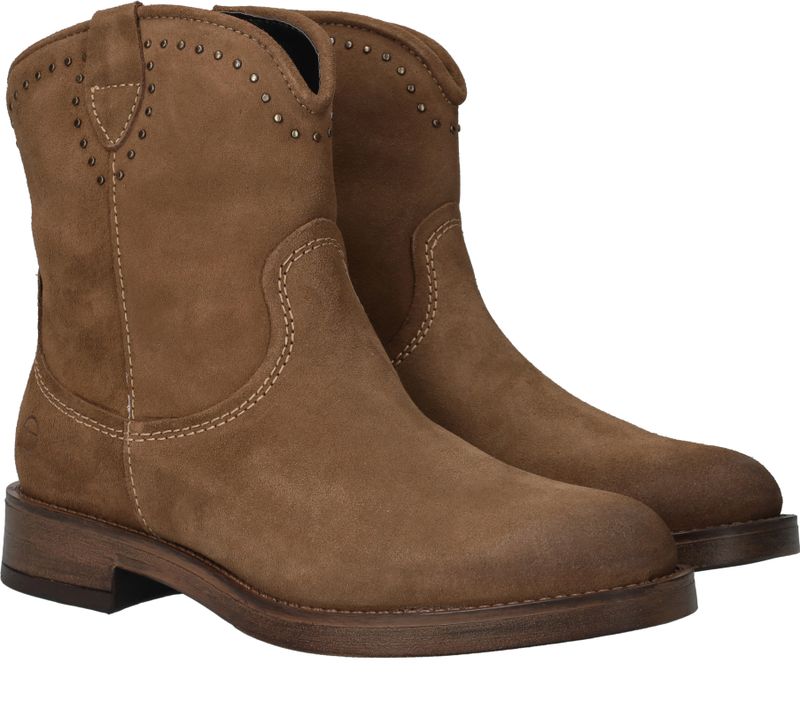 Tamaris Enkellaarsjes Cognac Dames