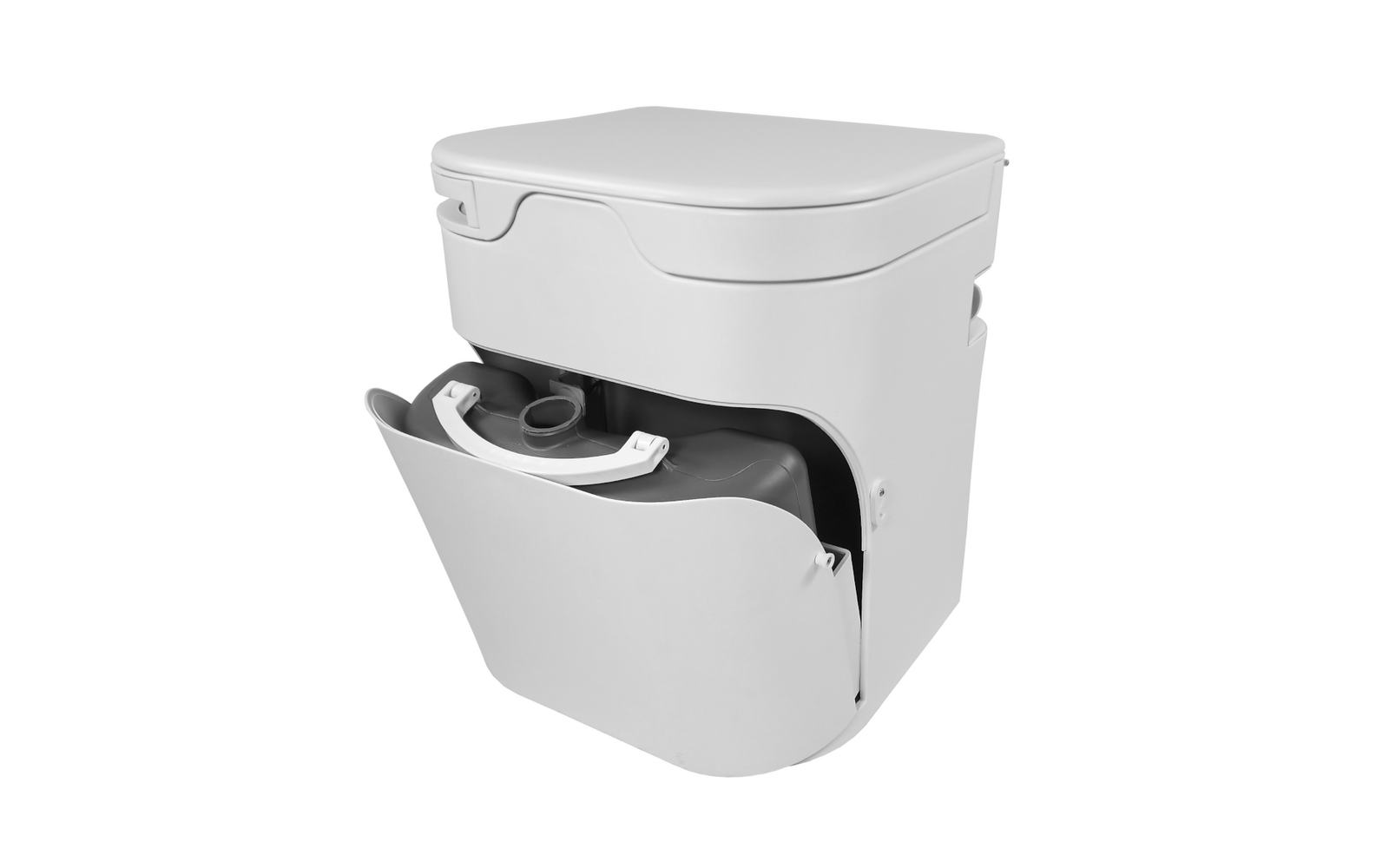 OGO Trenntoilette Kompakte Komposttoilette mit elektrischem Rührwerk