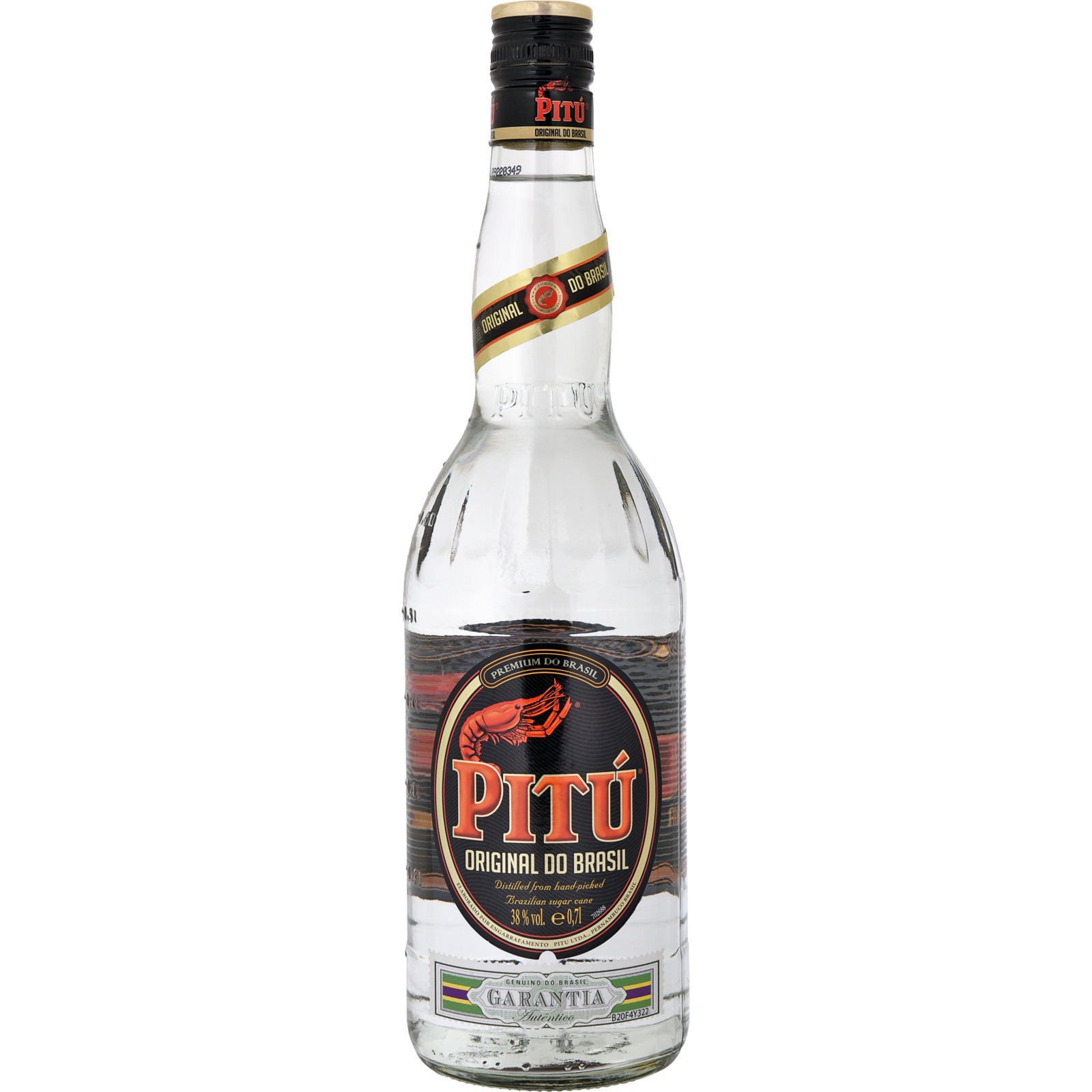Cachaca Pitu do Brasil 70 cl