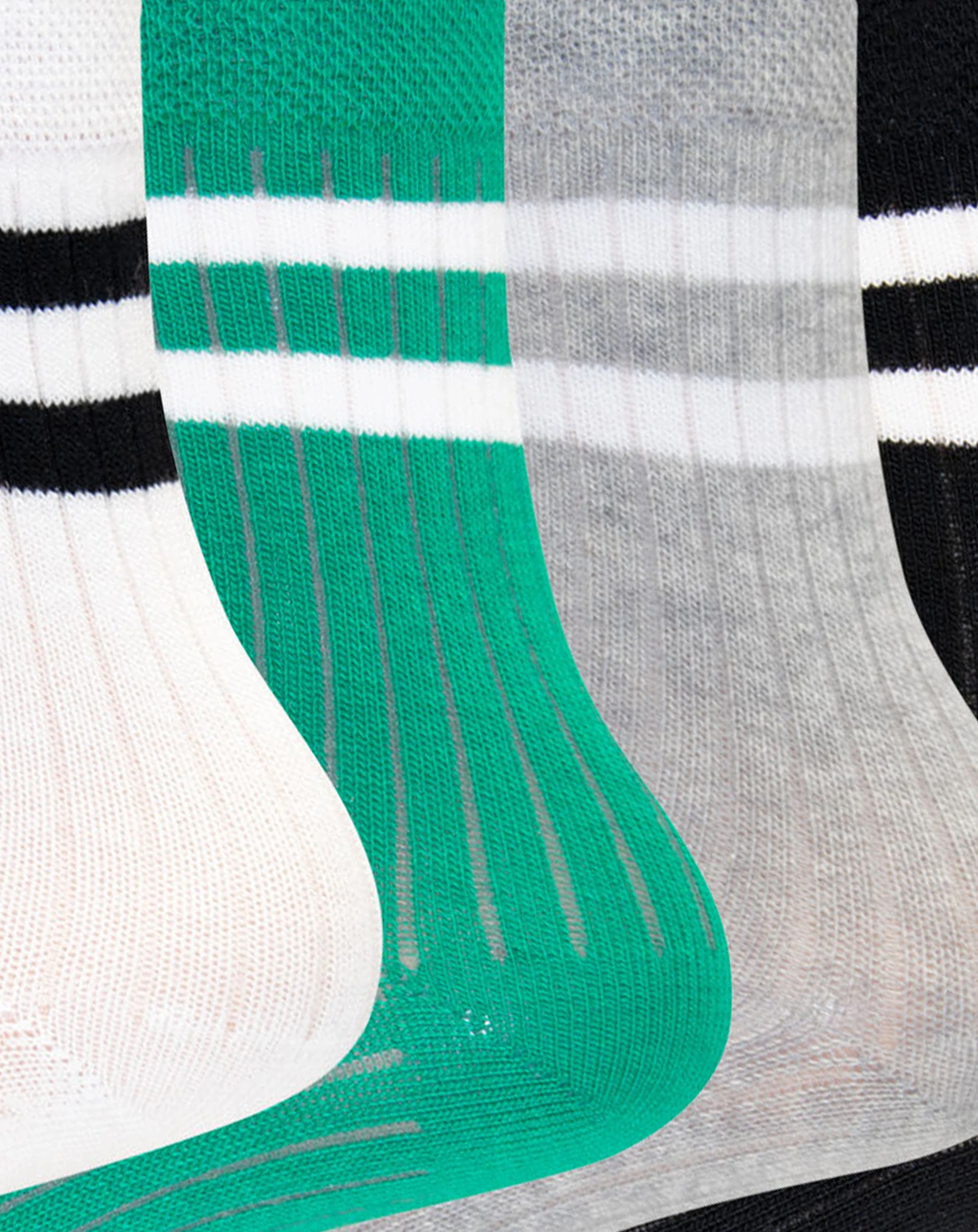 Kindersocken RIPPE COLOUR 4er Pack in multi/grün