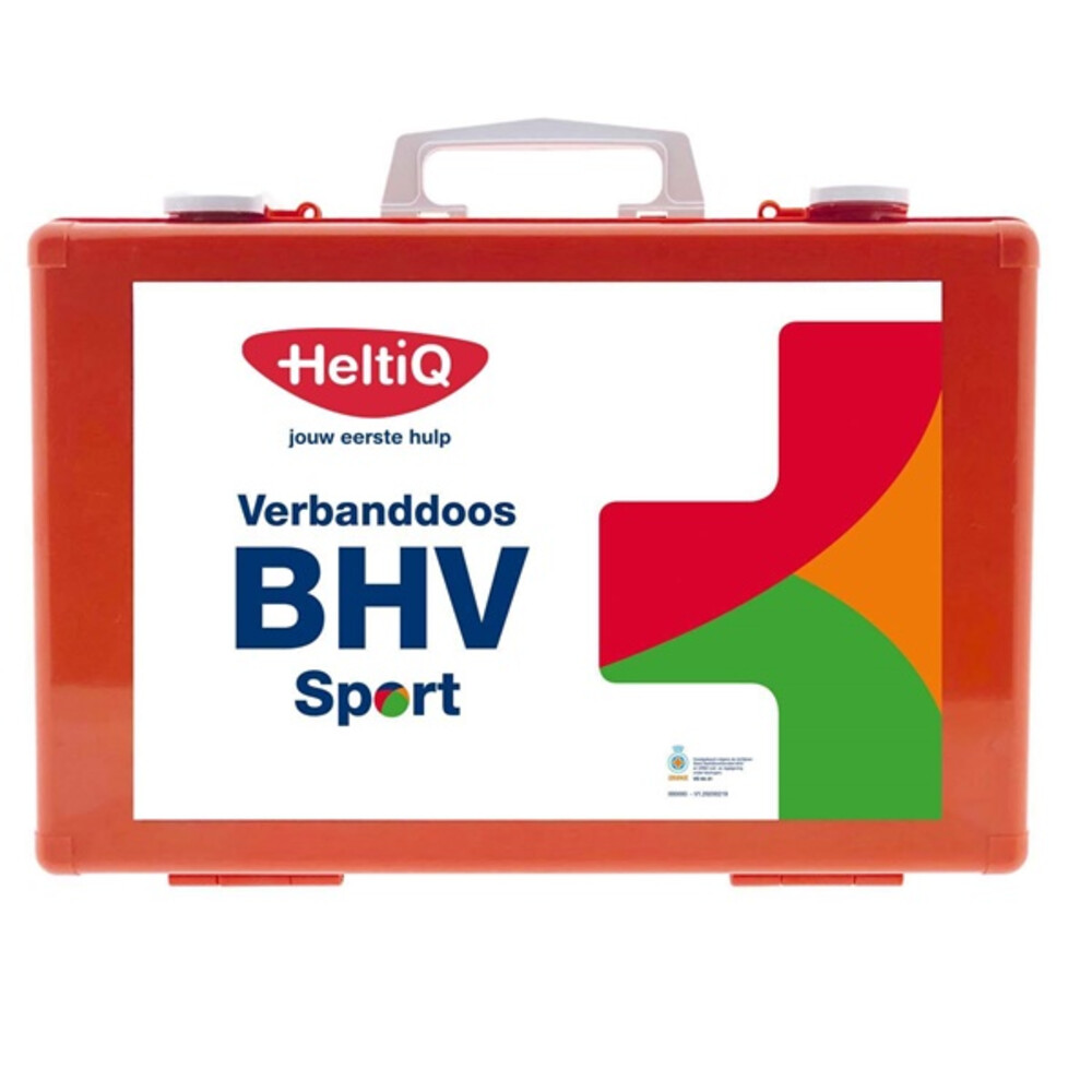 3x HeltiQ BHV Verbanddoos Modulair Sport Oranje