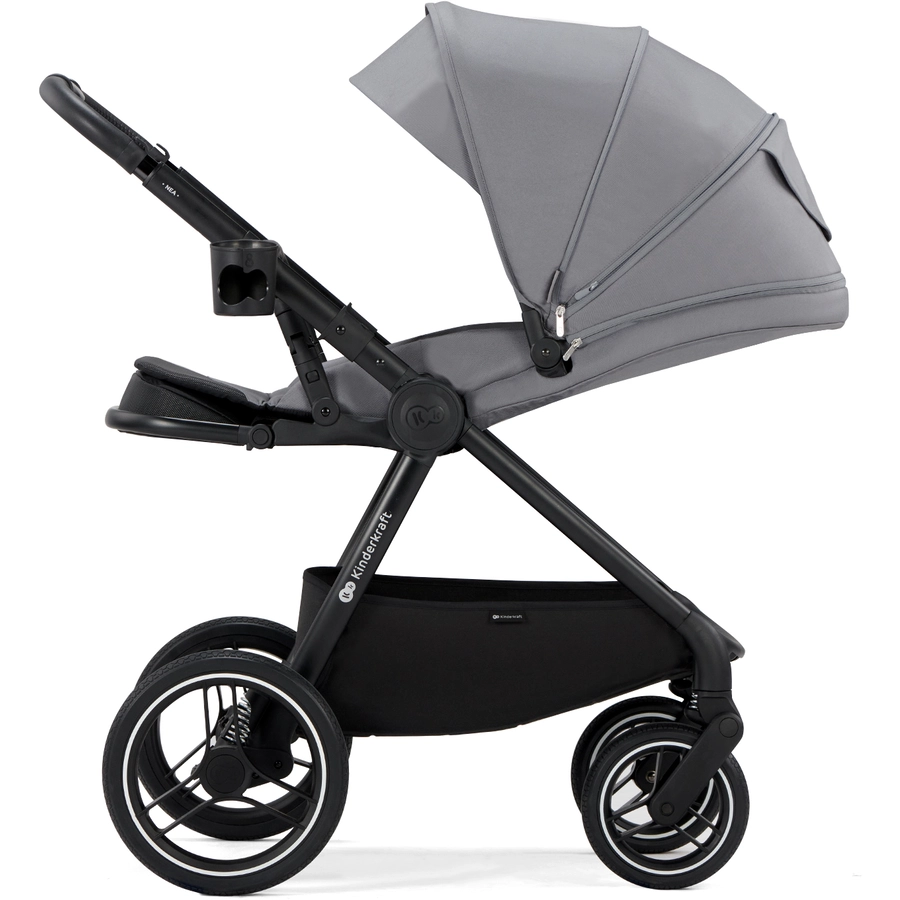 Kinderkraft Kombikinderwagen NEA 2in1 platinum gray