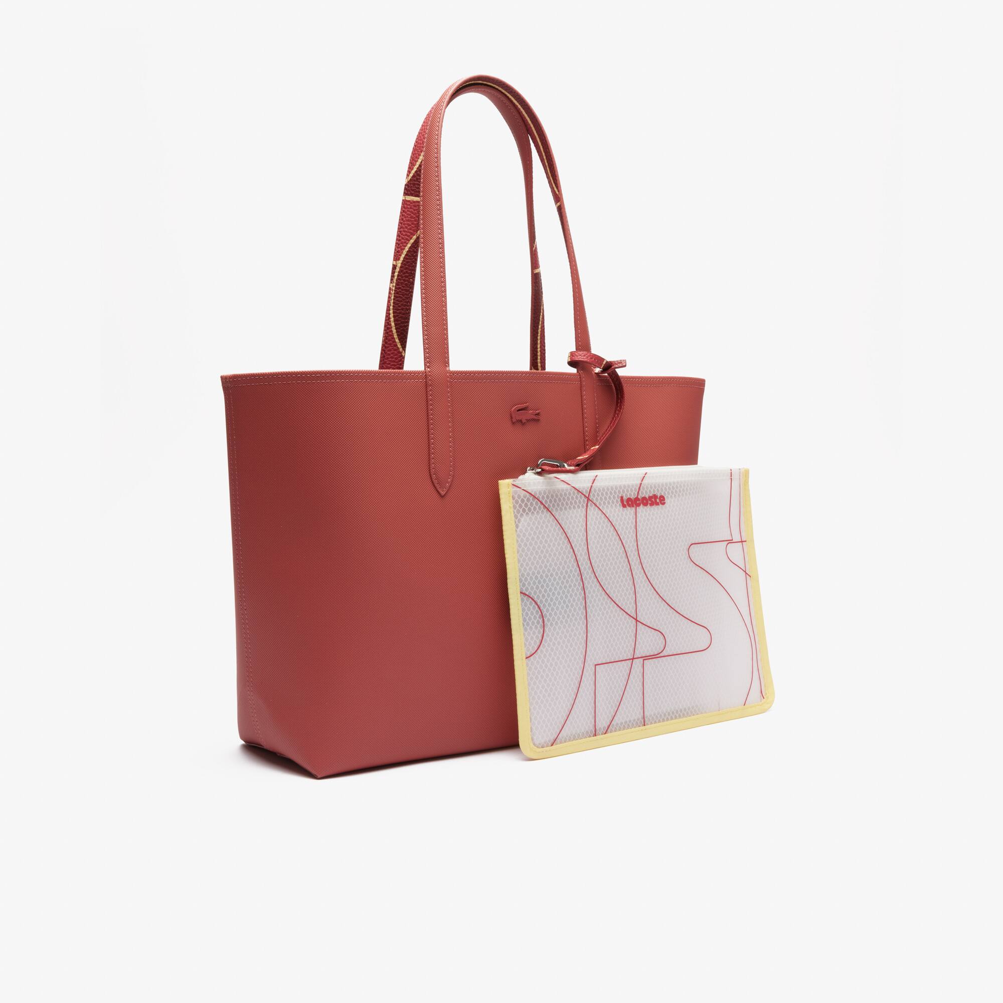 Wendbare Anna Tote-Bag mit abnehmbarem Beutel Taschen - Rot - Lacoste - Damen