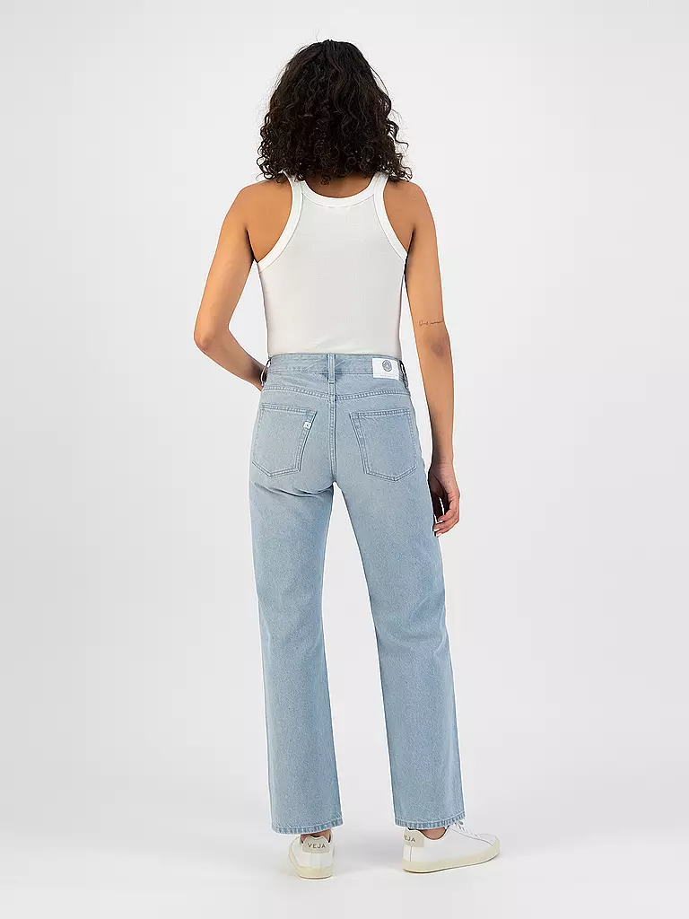 MUD JEANS Jeans Relaxed Fit JAMIE hellblau