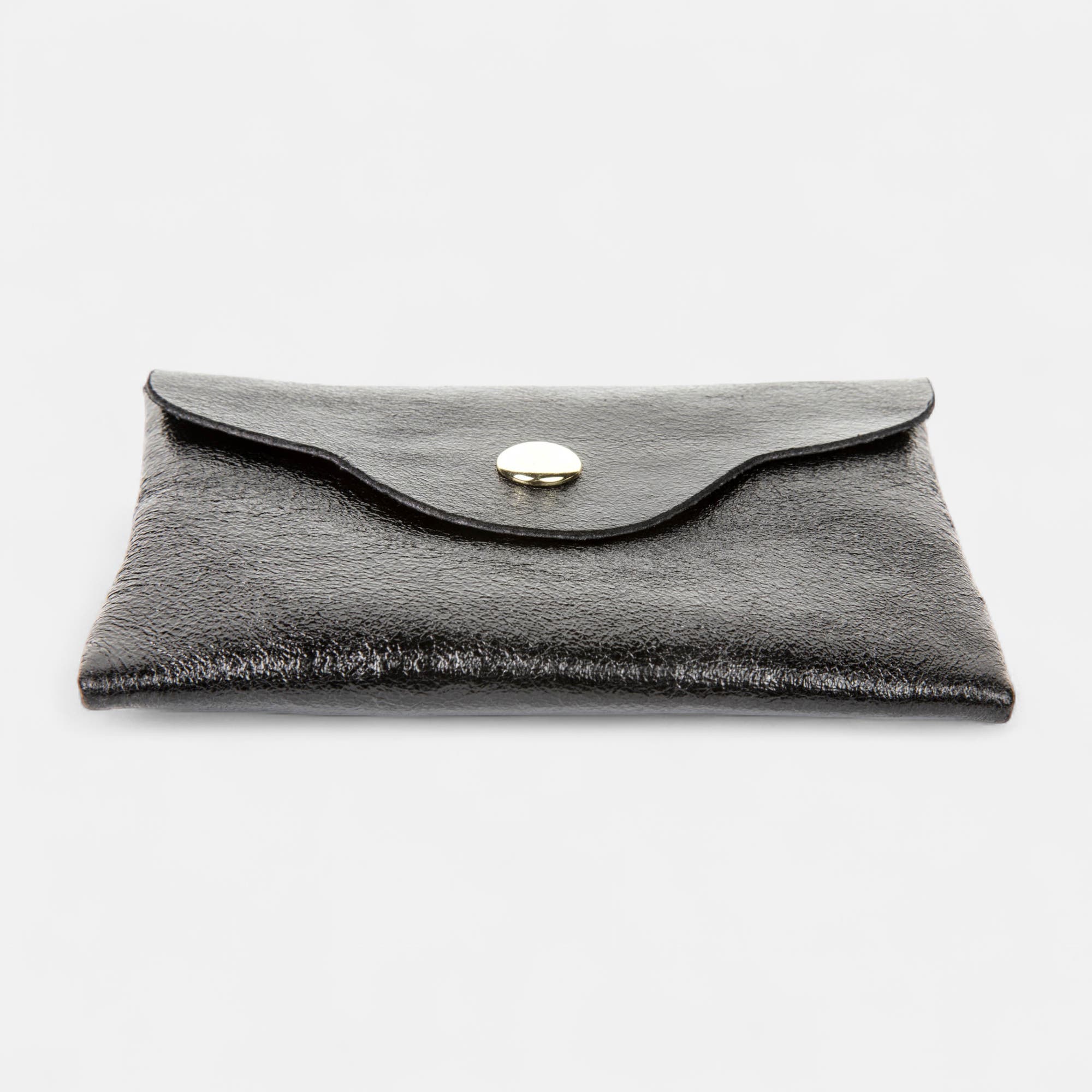 Petite maroquinerie en cuir noir