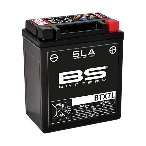 BS Battery - Batterie BTX7L SLA