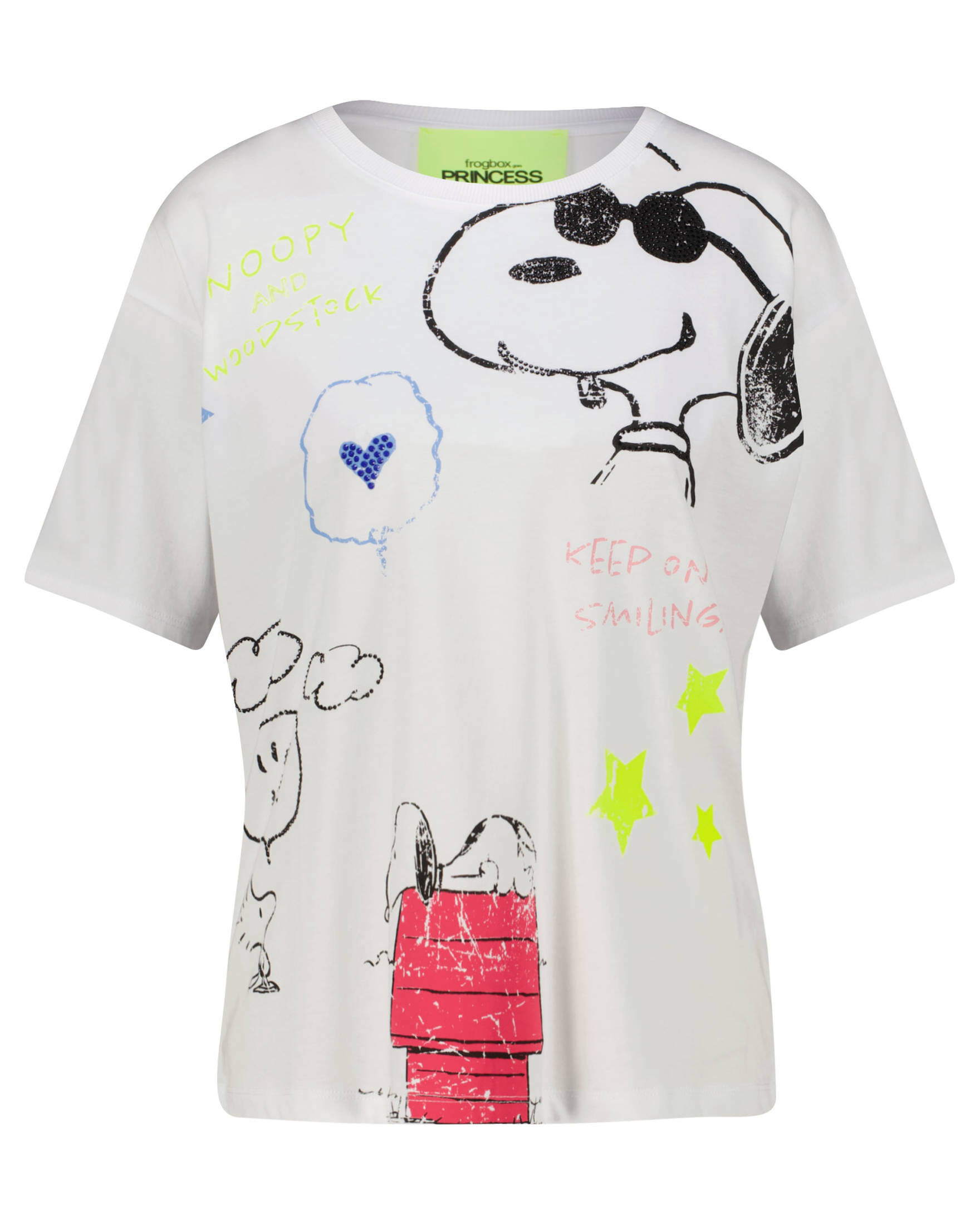 Frogbox| Damern T-Shirt PEANUTS PRINT