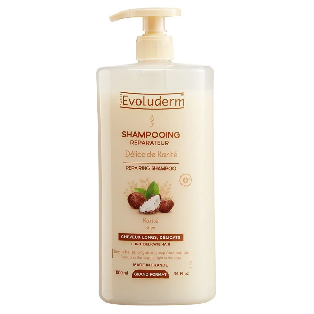 Shampooing Evoluderm délice de karité 1L