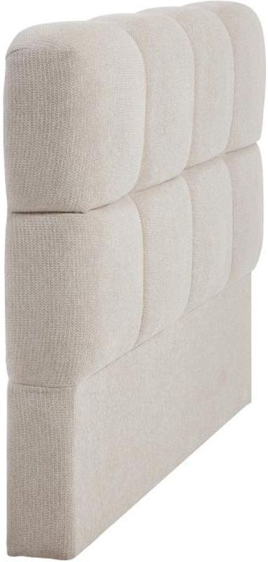 DAMADO - Hoofdbord - Beige - 180 cm - Gestructureerde Stof van Pascal Morabito