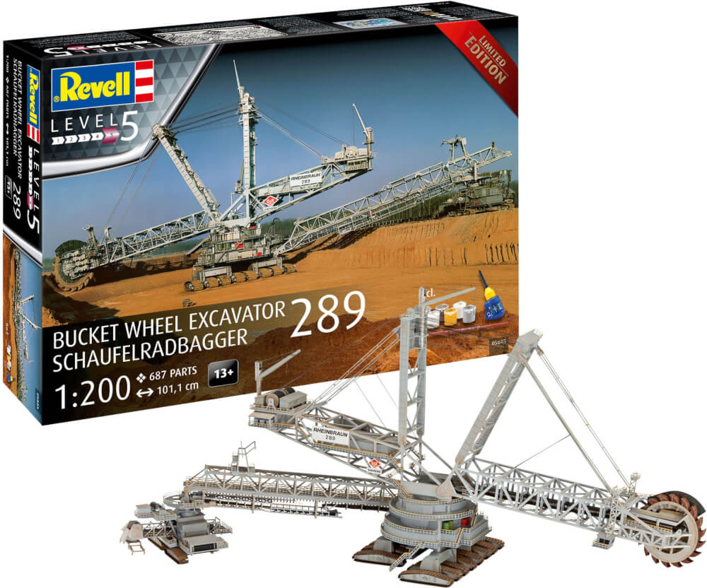 REVELL  05685 1:200 Schaufelradbagger 289 ab 13 Jahre