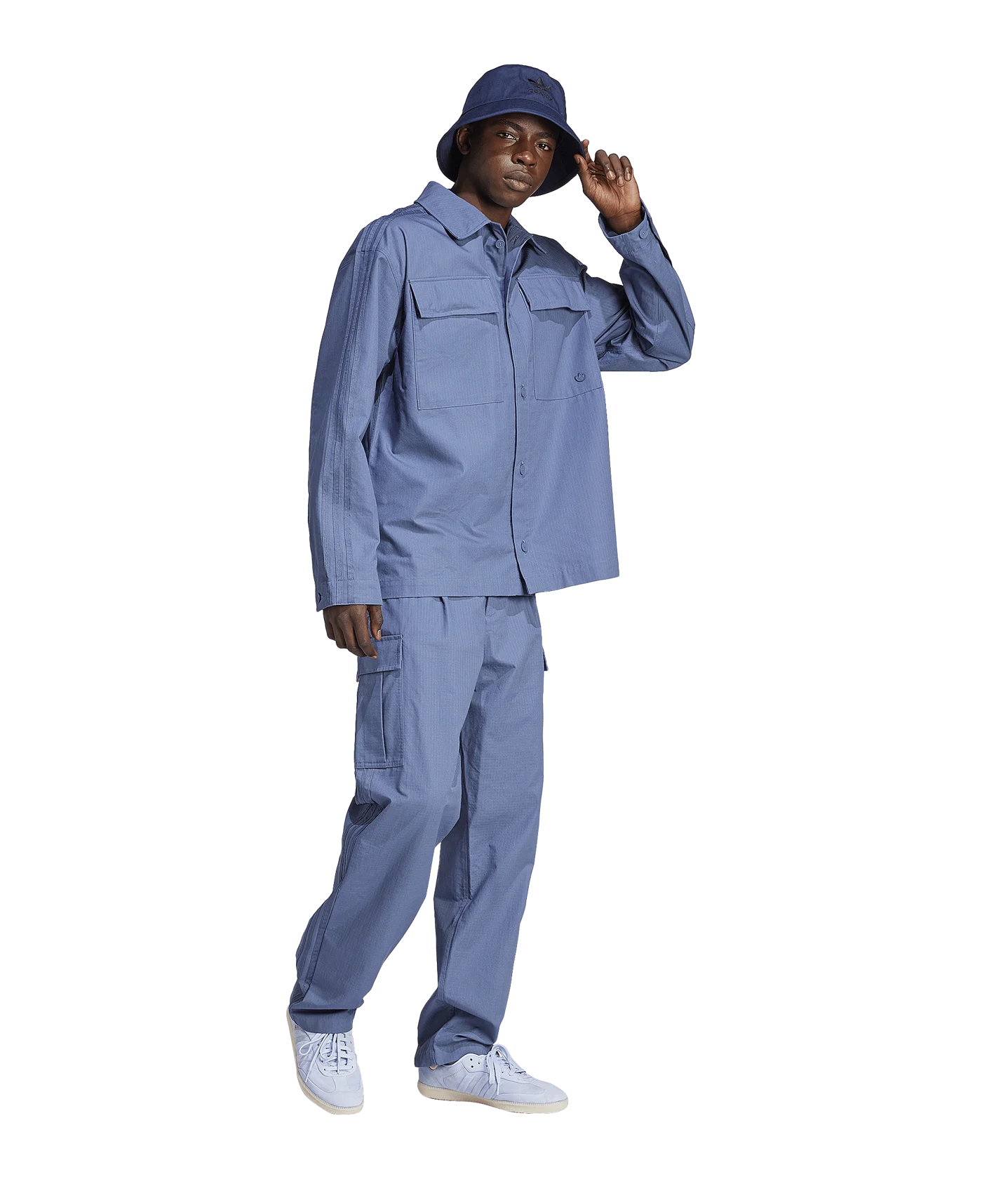 adidas Originals Essentials Cargo Hose Blau