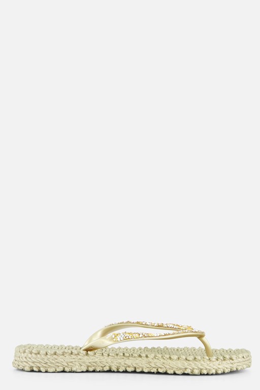 Ilse Jacobsen Cheerful slippers stenen goud