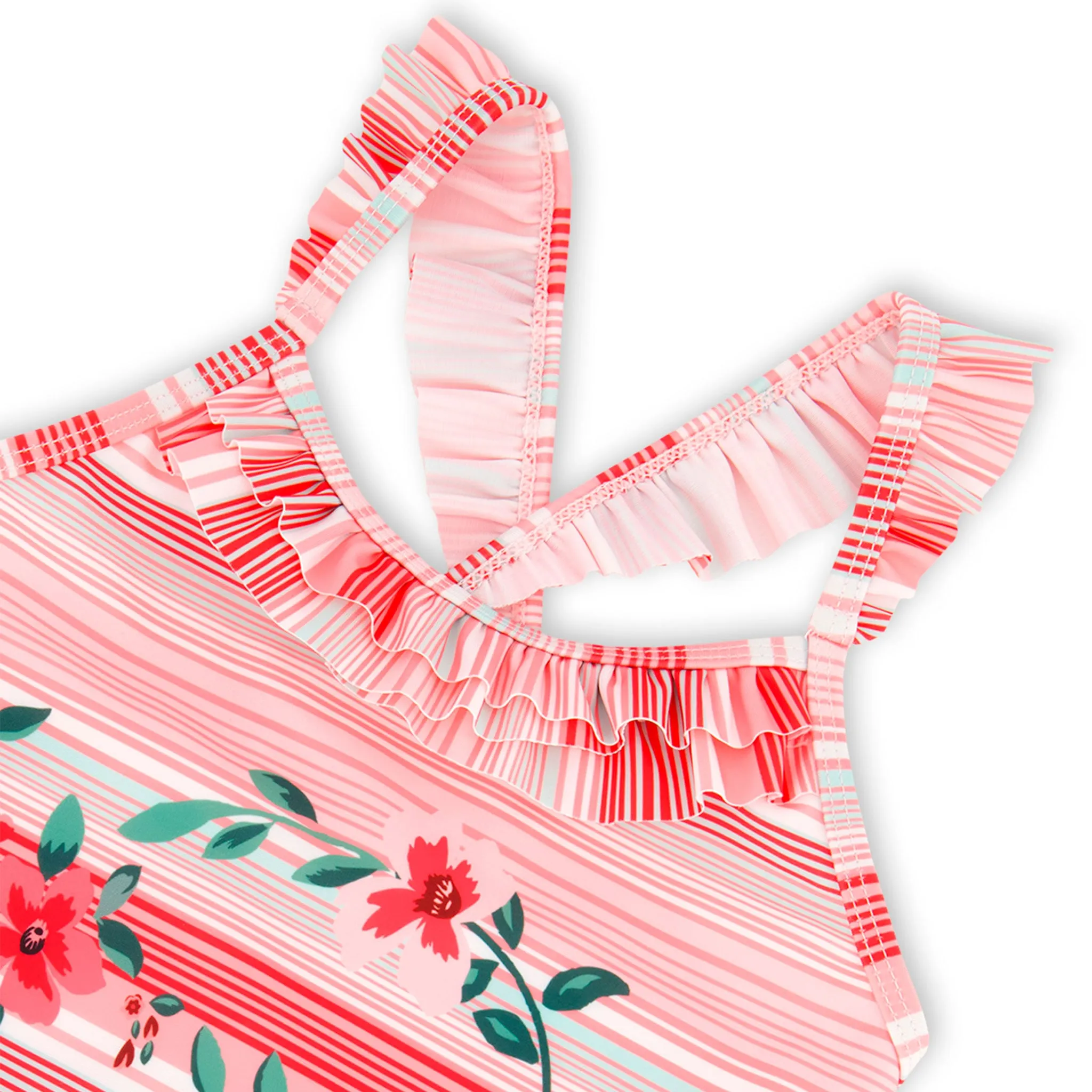 Deux par Deux Maillot UV Rayures 2-6ans