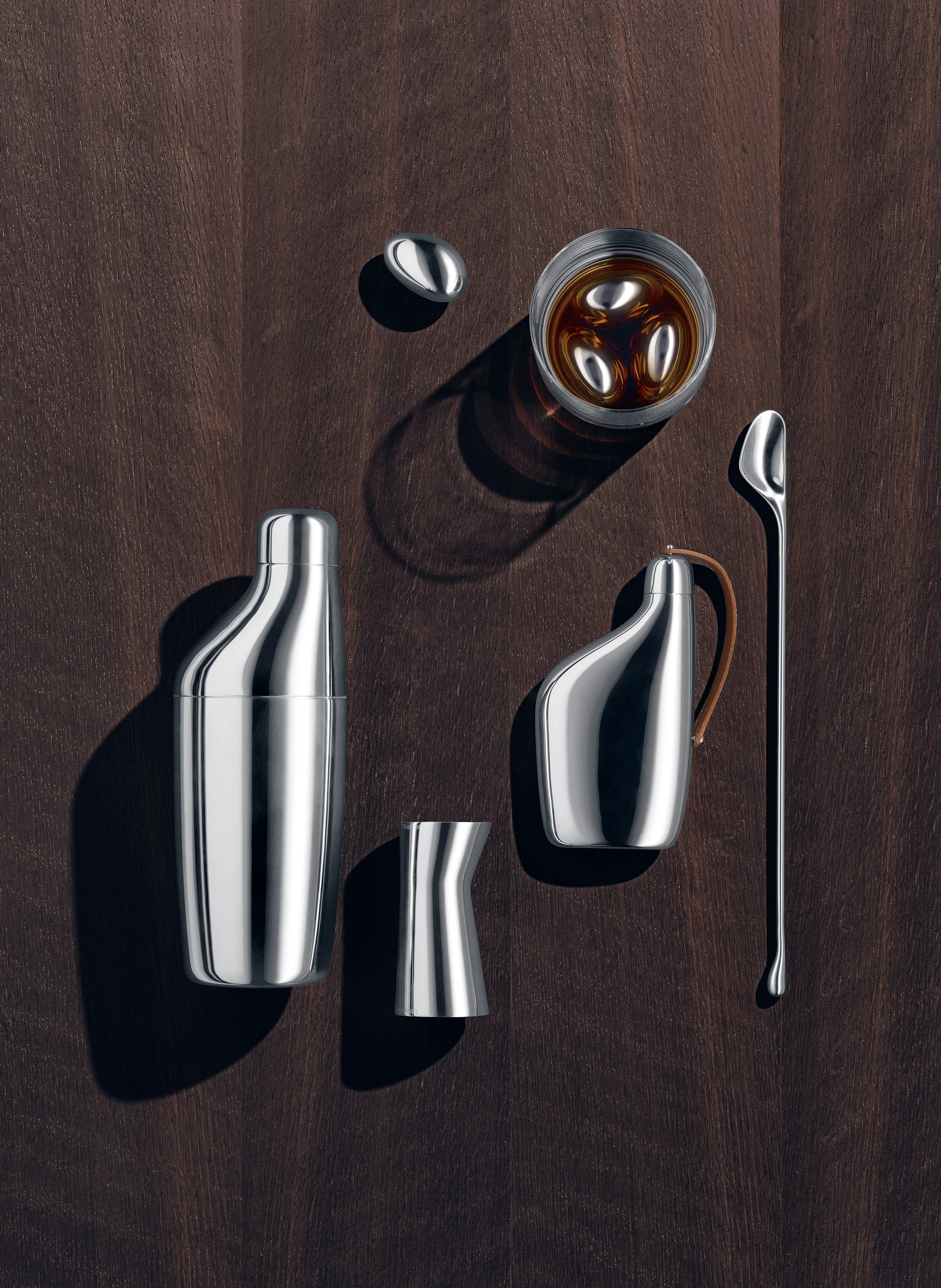 GEORG JENSEN 3-tlg. Bar-Set SKY